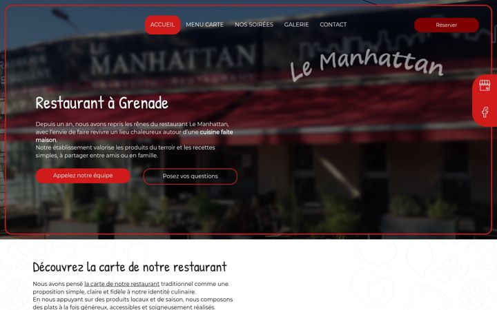 Screenshot of le-manhattan31.fr