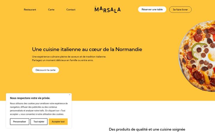 Screenshot of le-marsala.com
