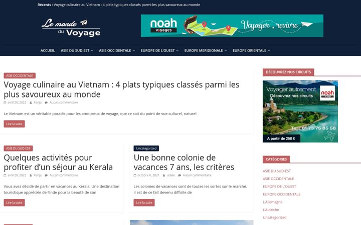 Screenshot of le-monde-du-voyage.fr