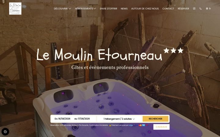 Screenshot of le-moulin-etourneau.com