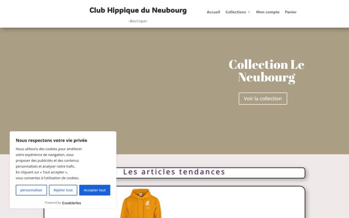 Screenshot of le-neubourg.com