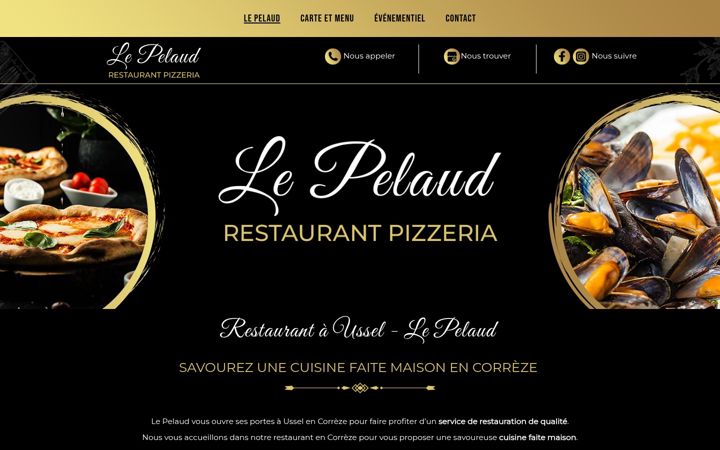 Screenshot of le-pelaud.fr