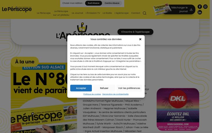 Screenshot of le-periscope.info