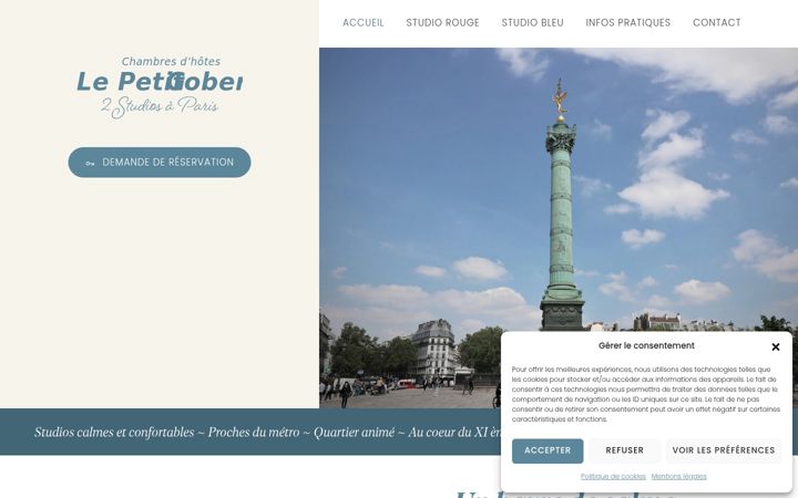 Screenshot of le-petit-gobert-paris.fr