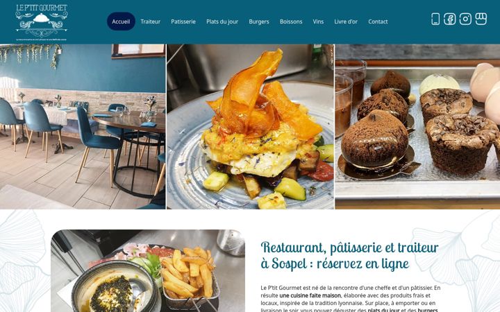 Screenshot of le-petit-gourmet.fr