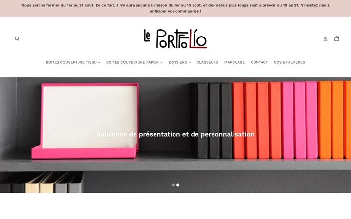 Skjermbilde av le-portfolio.com