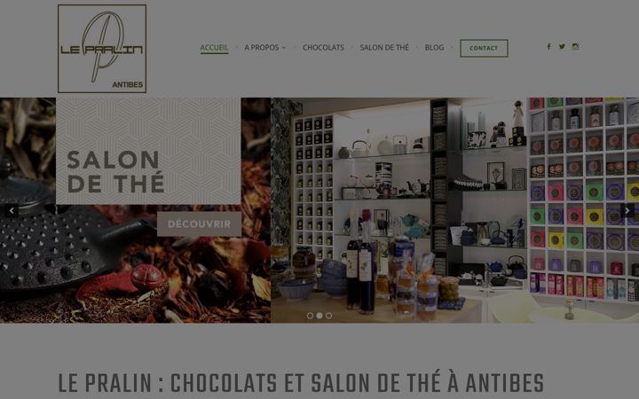Screenshot of le-pralin.com