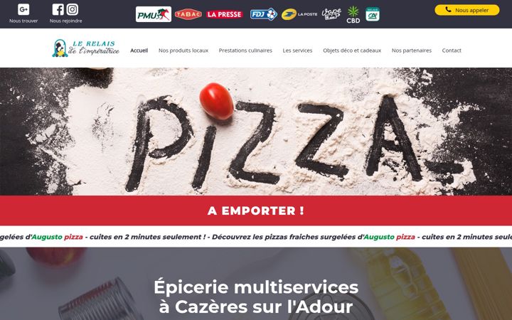 Screenshot of le-relais-de-limperatrice.fr