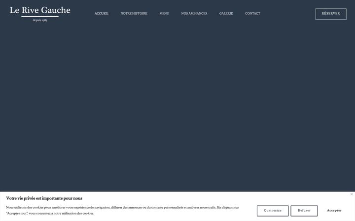 Screenshot of le-rivegauche.fr