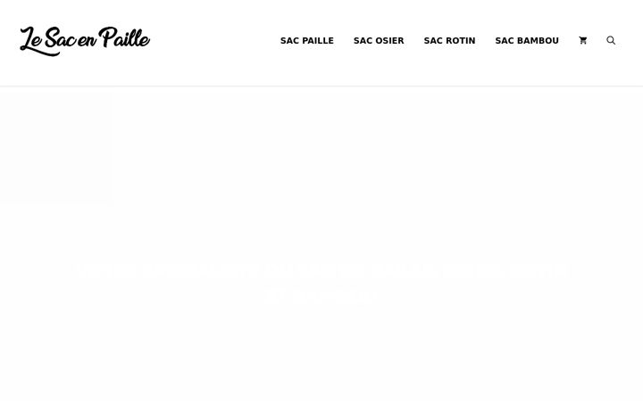 Screenshot of le-sac-en-paille.com