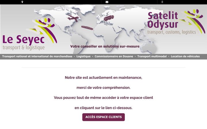 Screenshot of le-seyec.fr