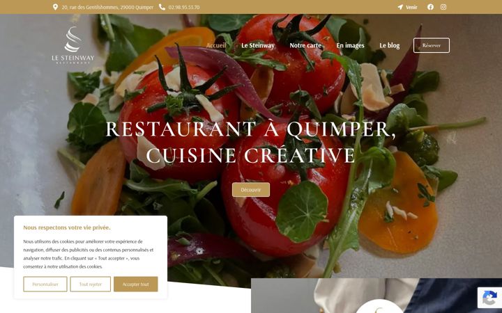 Screenshot of le-steinway.com