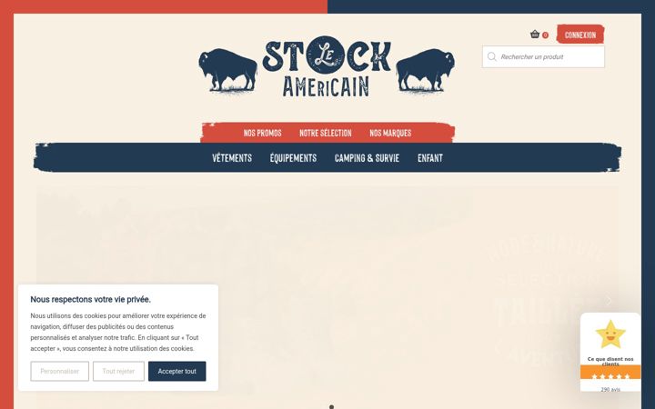 Screenshot of le-stock-americain.com