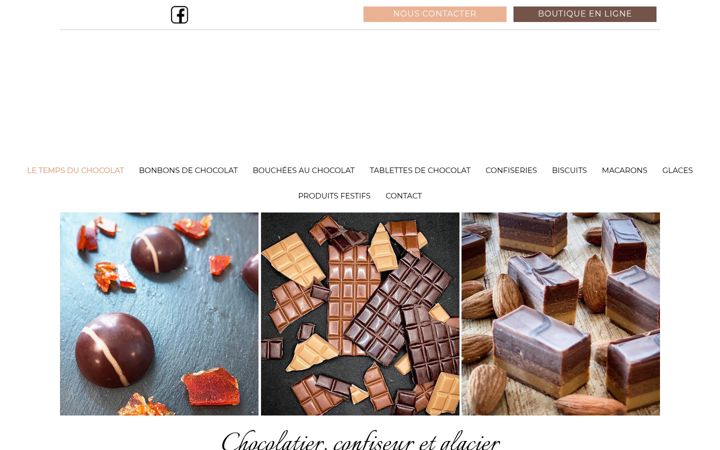 Screenshot of le-temps-du-chocolat.fr