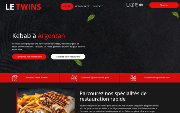 Screenshot of le-twins.fr