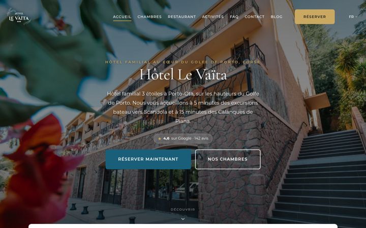 Screenshot of le-vaita.fr