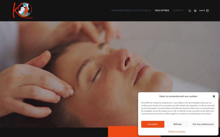 Screenshot of le-vrai-kobido.com