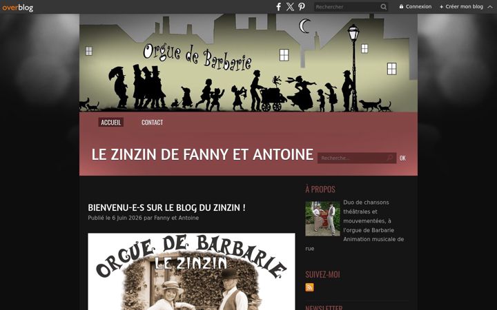 Screenshot of le-zinzin.net