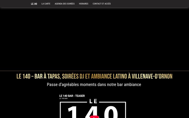 Screenshot of le140.fr