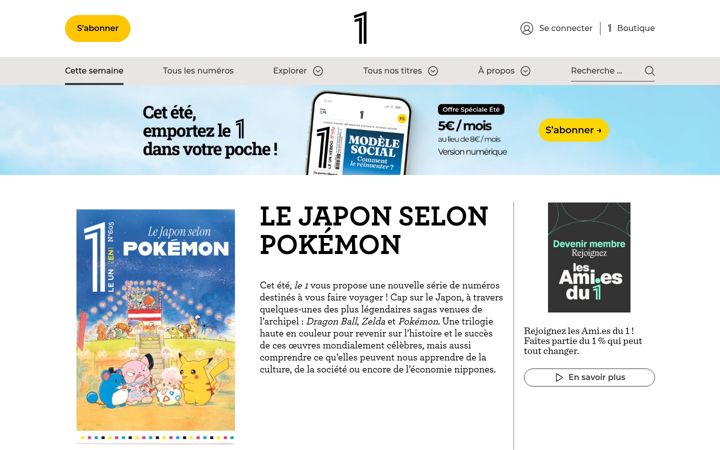 Screenshot of le1hebdo.fr