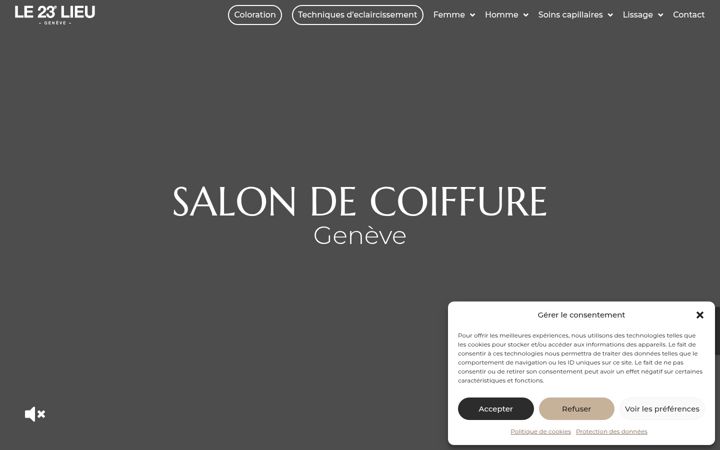 Screenshot of le23emelieu.ch