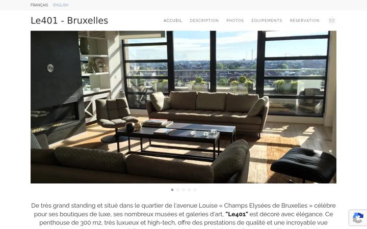Screenshot of le401.com