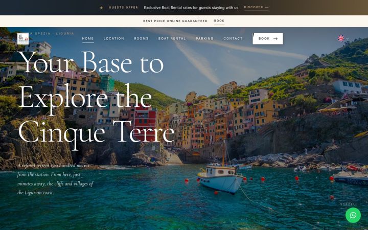 Screenshot of le5terrelaspezia.it