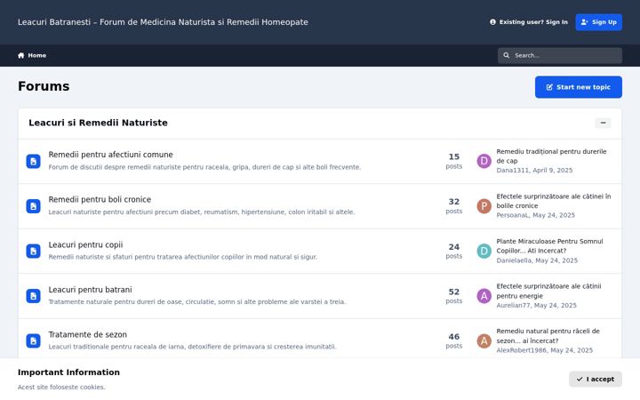 Screenshot of leacuribatranesti.ro