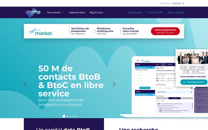Screenshot of lead-the-way.fr