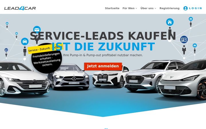 Screenshot of lead4car.de