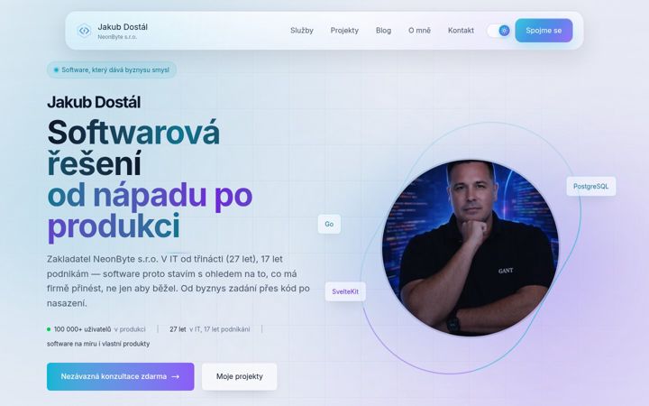 Screenshot of lead7.cz