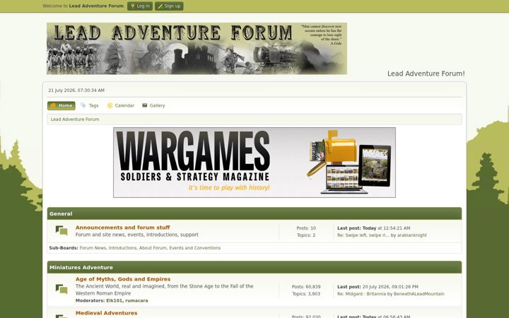 Screenshot of leadadventureforum.com