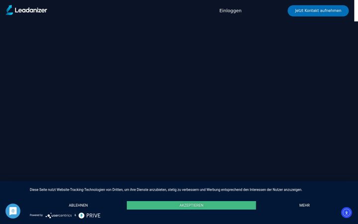 Screenshot of leadanizer.de