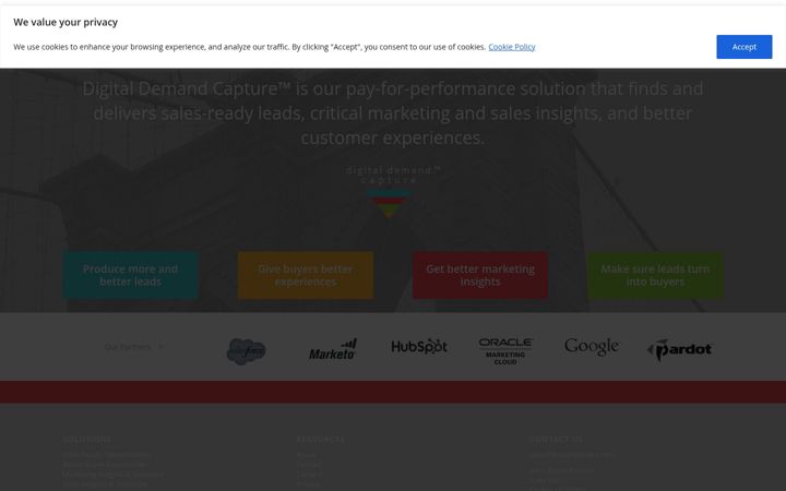 Screenshot of leadanywhere.com