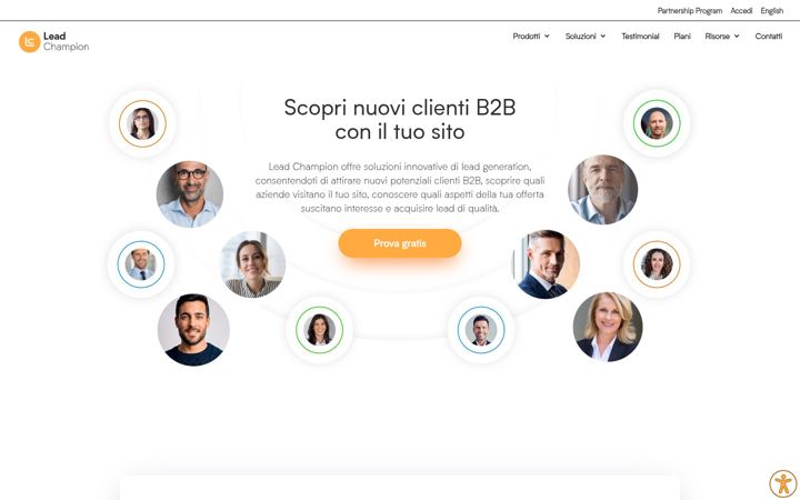 Screenshot of leadchampion.com
