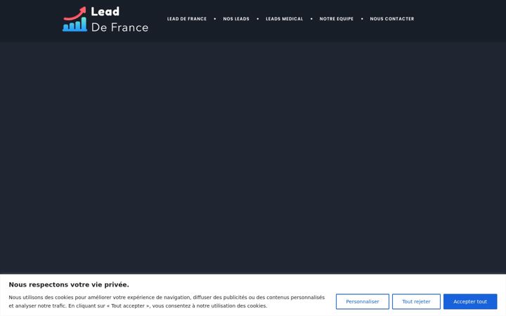 Screenshot of leaddefrance.com