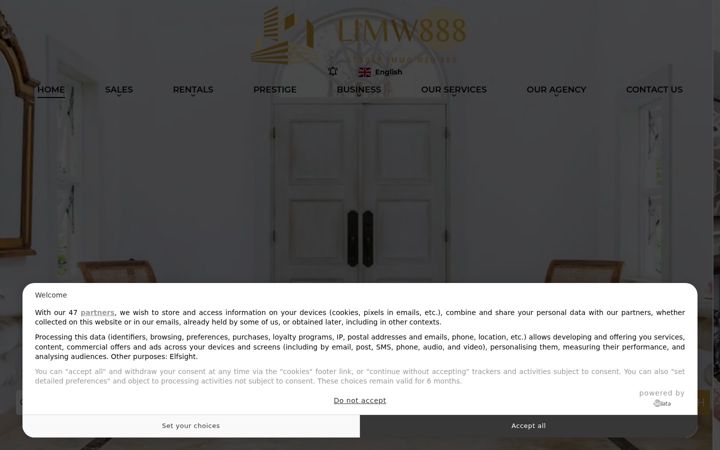 Screenshot of leaderimmoweb.com