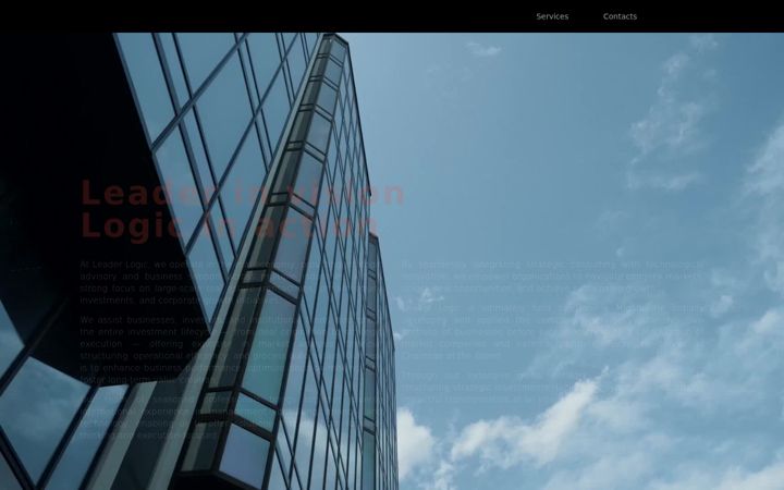 Screenshot of leaderlogic.com