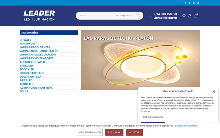 Screenshot of leadermadrid.es