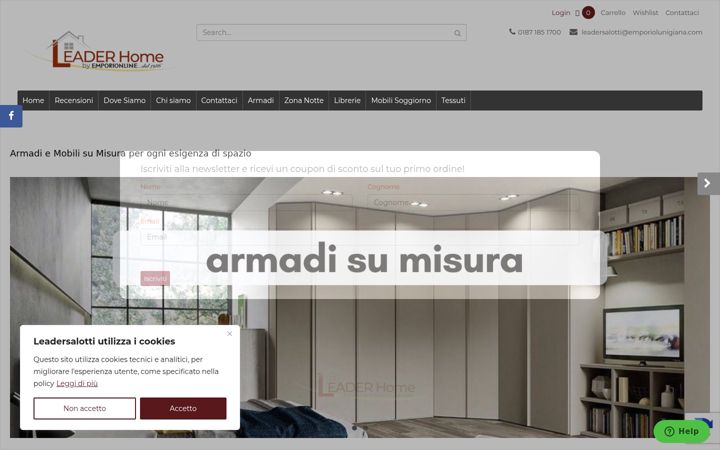 Screenshot of leadersalotti.com