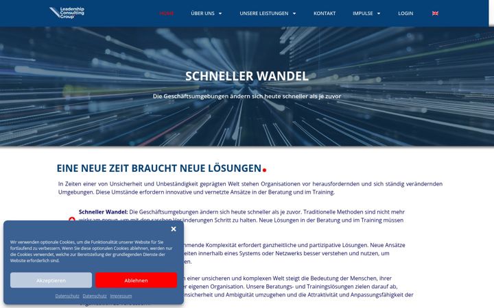 Screenshot of leadership-consulting-group.com
