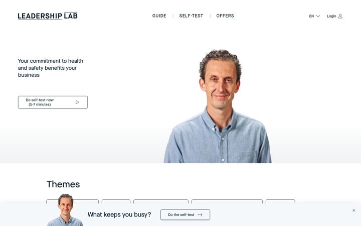 Screenshot of leadership-lab.ch