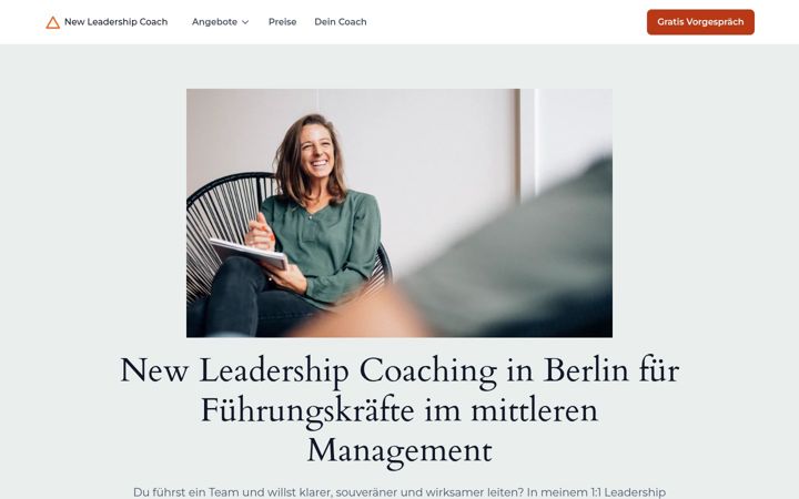 Capture d'écran de leadershipcoach-berlin.com