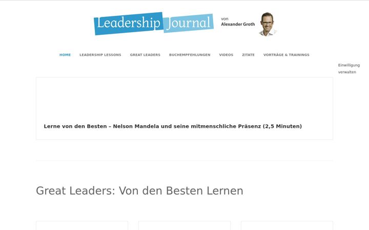 Screenshot of leadershipjournal.de