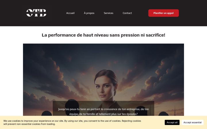 Screenshot of leadershipotb.com