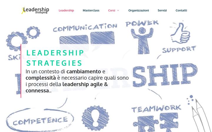 Screenshot of leadershipstrategies.it