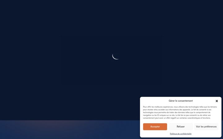 Screenshot of leadersky.ca