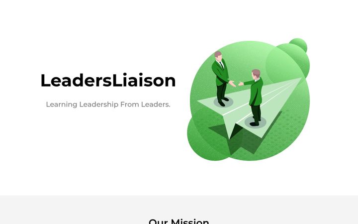 Screenshot of leadersliaison.org