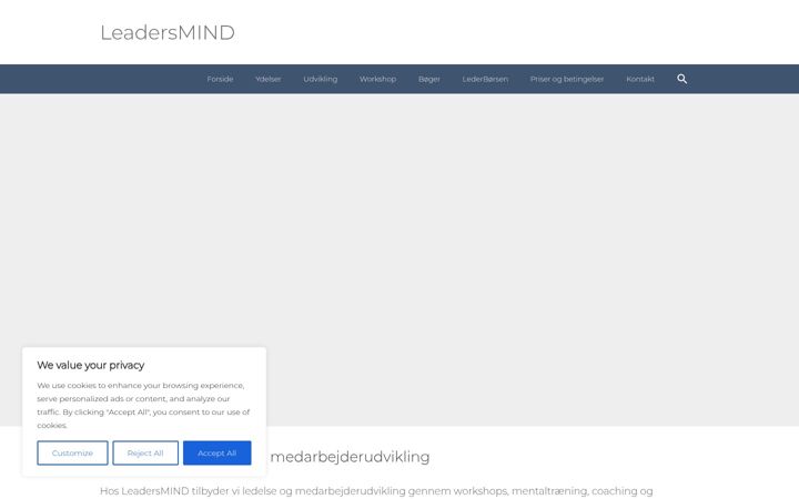 Screenshot of leadersmind.dk