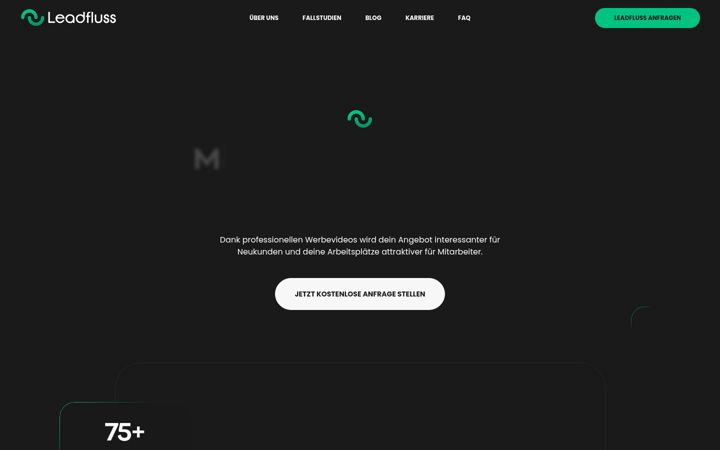 Screenshot of leadfluss.de